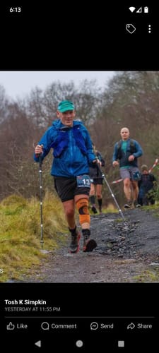 Andrew J. review of Thigh Compression Support Sleeve For Hamstring & Leg Recovery image 1 out of 3