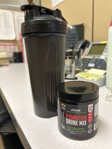 Customer photo review of Essential Electrolytes Hydration Drink Mix