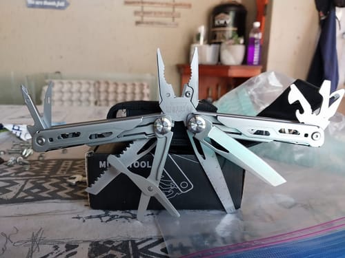 Customer photo review of PRE-SALE: TerraTAC™ x14 EDC Multitool with Free Laser Engraving (Expect delivery from 25January 2025)