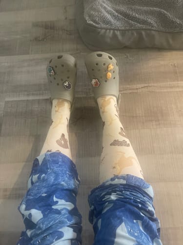 Customer photo review of Aussie Natives Bamboo Compression Socks