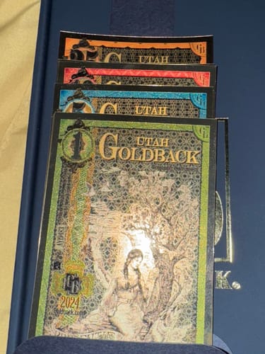 Customer photo review of Goldback Bundle
