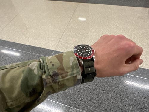 Customer photo review of The WOE-ZA Commando Strap (NEW!)