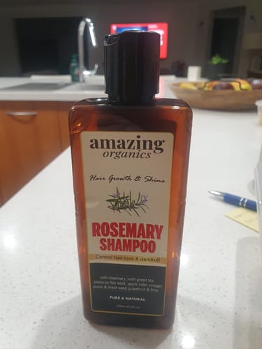 Customer photo review of Ayurvedic Hair Shampoo
