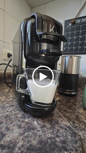 Customer video review of Cafetera Arezzo 4 en 1 Kitchen-It