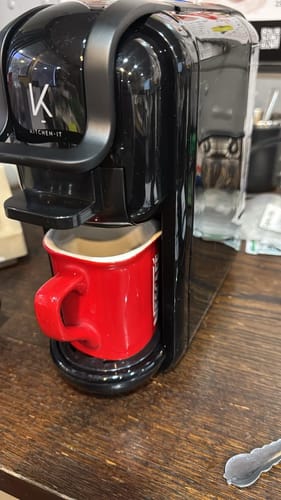 Customer photo review of Cafetera Arezzo 4 en 1 Kitchen-It