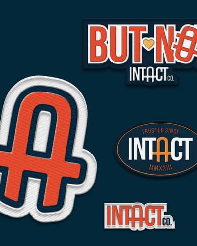 Customer photo review of Custom Shape Patch Mockup