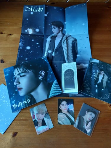 Customer photo review of &TEAM - YUKIAKARI 2ND ALBUM WEVERSE GIFT SOLO EDITION