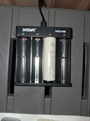 Customer photo review of XTAR MC4S 4 Channel Battery Charger