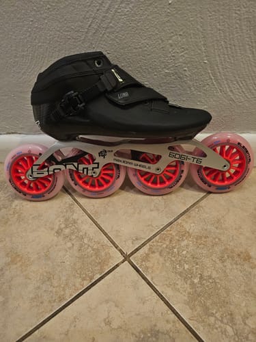 Customer photo review of Luna 195mm Inline Skate Boots