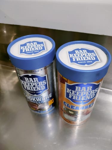 Customer photo review of Bar Keepers Friend Re-Usable Lid