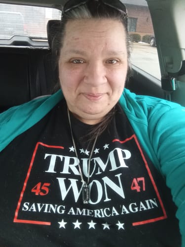 Customer photo review of Trump Won 2024 T-Shirt