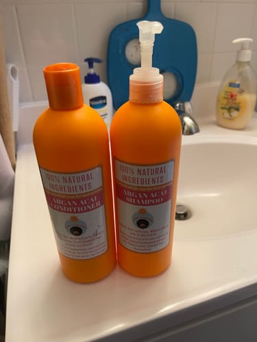 Customer photo review of Argan Açaí Conditioner