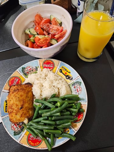 Customer photo review of Free Run Stuffed Chicken Breast, Crème Brie (Frzn)