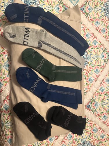 Customer photo review of Men's Alpaca Socks