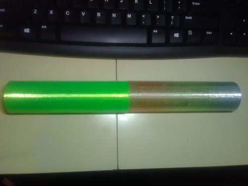 Customer photo review of D3D Premium PETG Translucent Glitter Filament - Bambu Lab AMS Compatible 1.75mm 1 kg