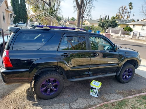 Customer photo review of Salt Shift Ultimate Off-Road Wash Kit