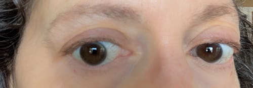 Customer photo review of Nourish & Define Refillable Brow Pencil