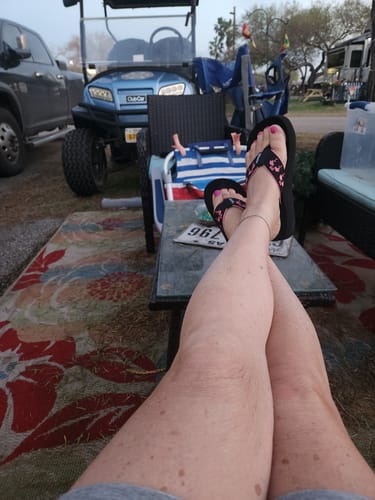 Customer photo review of Pink Flamingos