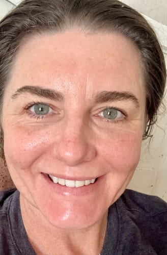 Customer photo review of Ultra Cleanse & Revive Face Scrub