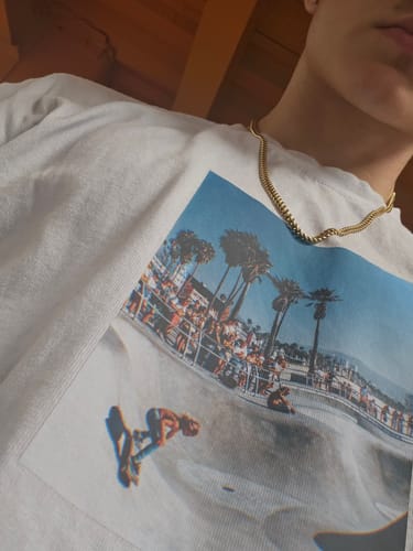 Reseña con foto de un cliente sobre Cadena Miami Cuban Oro 5mm