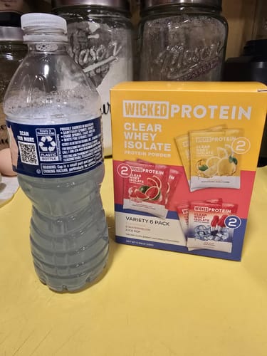 Customer photo review of WICKED Protein IP-W-L Powder Sampler (IN STOCK)