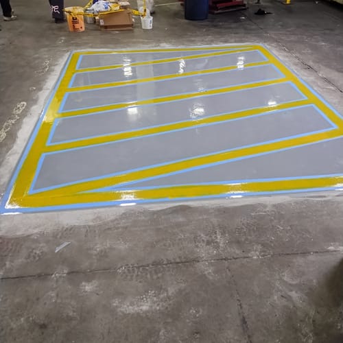 Customer photo review of Polyaspartic Coating - SPARTACOTE® FLEX SB 2 Gal. Kit