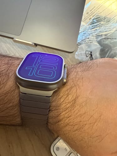 Customer photo review of Titanium Bracelet MG