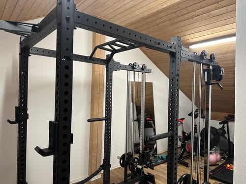 Customer photo review of R8 Duality | Power Rack