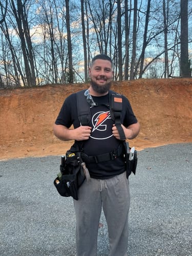 Customer photo review of Essential Low Profile Toolbelt