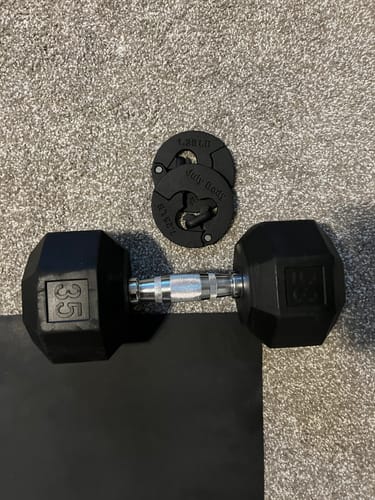 Customer photo review of 1.25 Pound Weight Clips