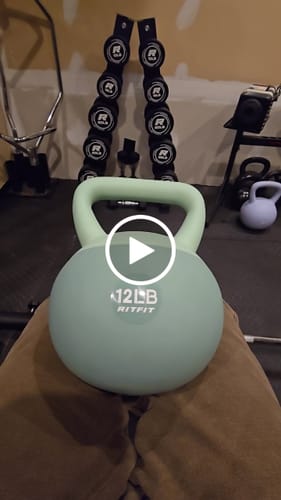 Customer video review of RitFit Soft Kettlebell 10-15 Lbs Kettlebell