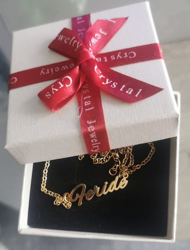 Customer photo review of Personalisierbare Namenskette