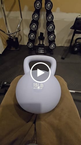 Customer video review of RitFit Soft Kettlebell 10-15 Lbs Kettlebell