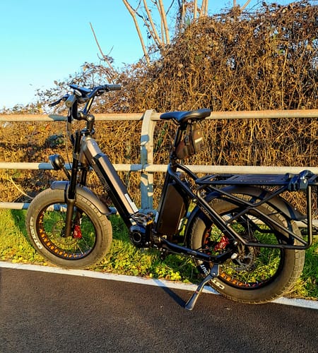 Customer photo review of BEZIOR X500MAX Electric Mountain Bike