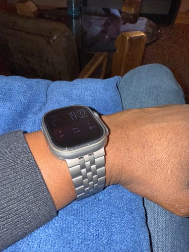 Customer photo review of Titanium Edition Jubilee Link Bracelet