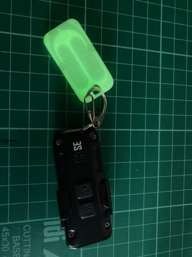 Customer photo review of Ember Shard - Flat Whistle (Glow in the Dark)