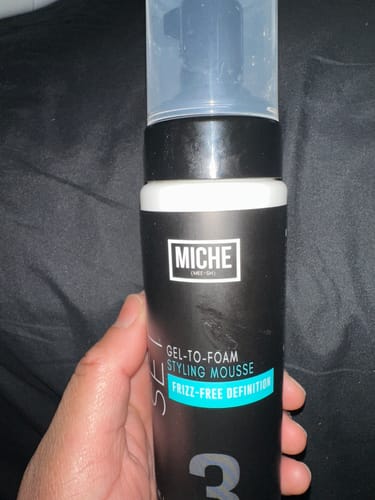 Customer photo review of SET Gel-To-Foam Styling Mousse