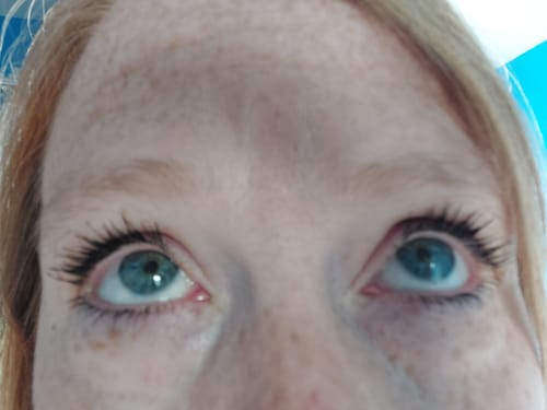 Customer photo review of Everlasting Growth Serum Mascara