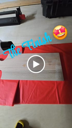 Customer video review of 18x6.5" Small Organic Handle Charcuterie Board Acrylic Router Template