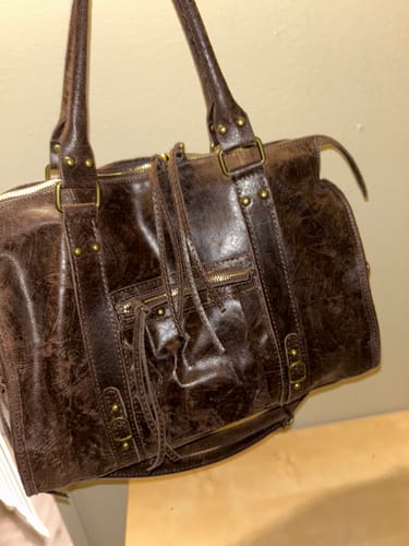 Customer photo review of It girl bag espresso martini