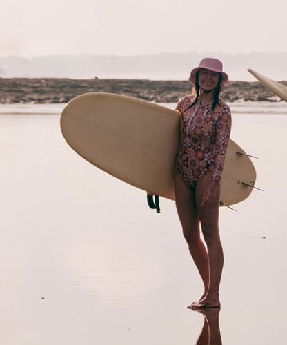 Customer photo review of Flower Power Sulawesi Surf Suit