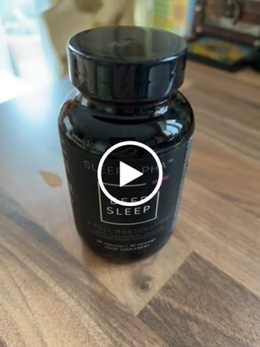 Customer video review of Deep Sleep + Full Restoration Natural Sleep Relief