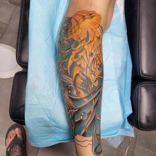 Customer photo review of 2025 New V79 Wireless Tattoo Pen