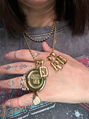 Customer photo review of Catenina "Intreccio baby"