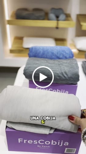 Reseña con vídeo de un cliente sobre FRESCOBIJA DE BAMBÚ - Gris Oscuro