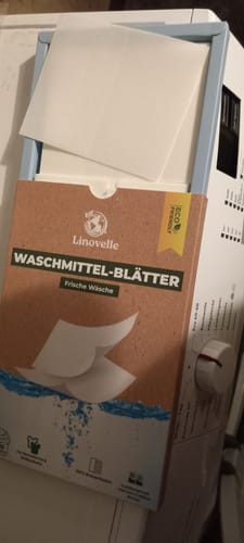 Customer photo review of Waschmittelblätter + 50 Extra GRATIS Wäschen