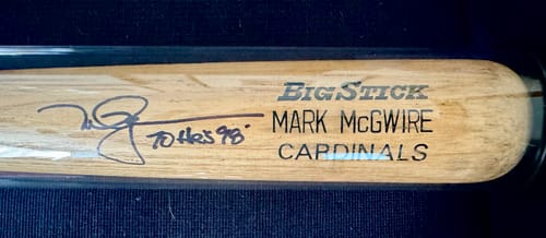 Customer photo review of Mark McGwire Autograph Signing
