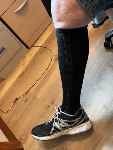 Customer photo review of Men's Alpaca Socks