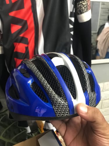 Customer photo review of Champion X3 Bike Helmet