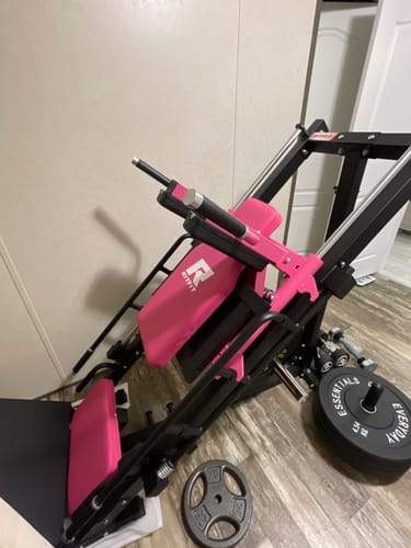 Customer photo review of RitFit BLP01 45 Degree 3-In-1 Leg Press Hack Squat and Calf Raise Machine
